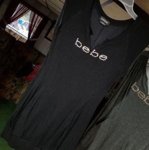 bebe Pullover Lounge Dress